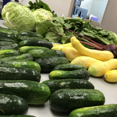 Organic local farm fresh veggies on Fridays Organic local farm fresh veggies on Fridays!