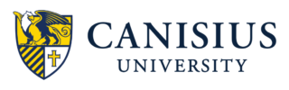 Canisius University logo with shield and text