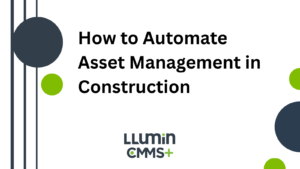 A header image that says “How to Automate Asset Management in Construction”